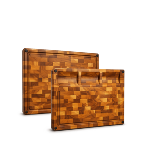Teak Wood Eco-friendly Multi-Functional Cutting Board with Dishwasher for Kitchen & Hotel Use